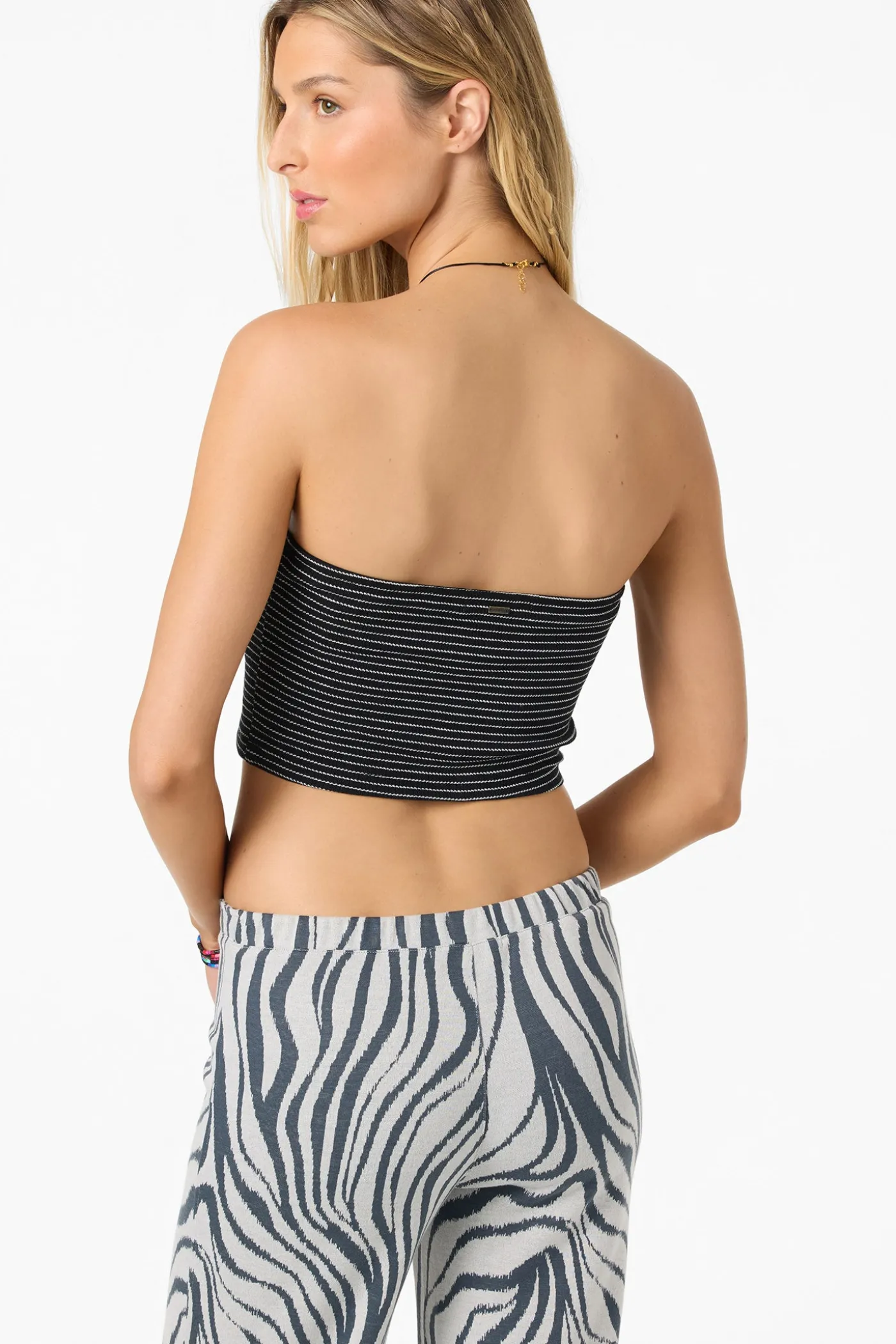 Adeline Stripe Tube Top
