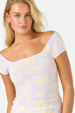 Alyssa Jacobean Floral Top
