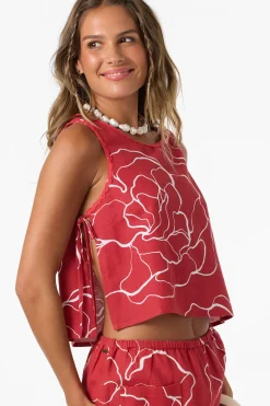 Athena Floral Top