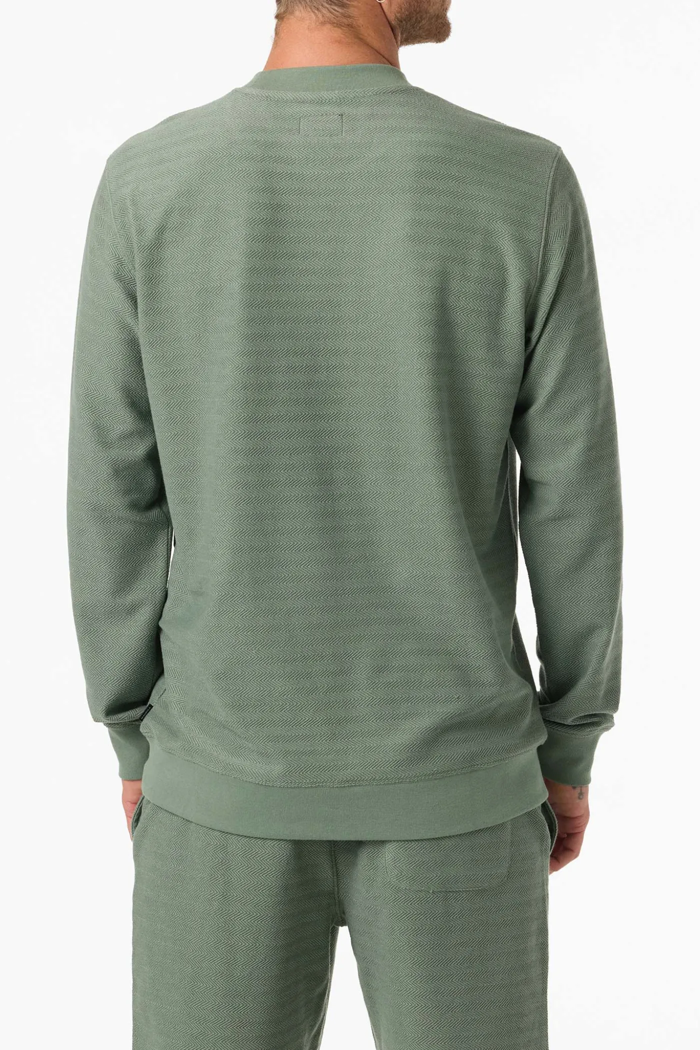 Bavaro Solid Crew Neck Fleece