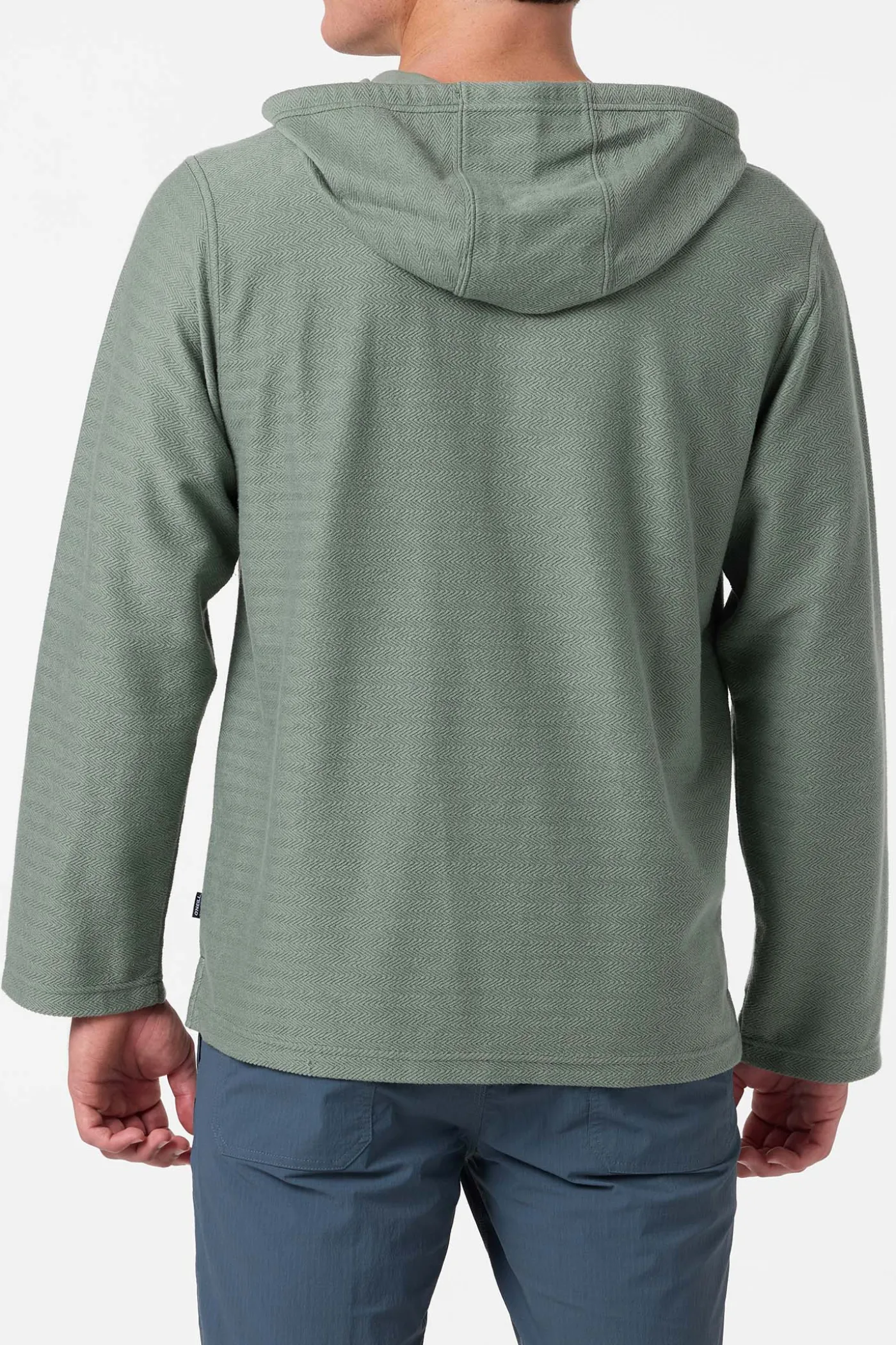 Bavaro Solid Poncho Pullover Fleece