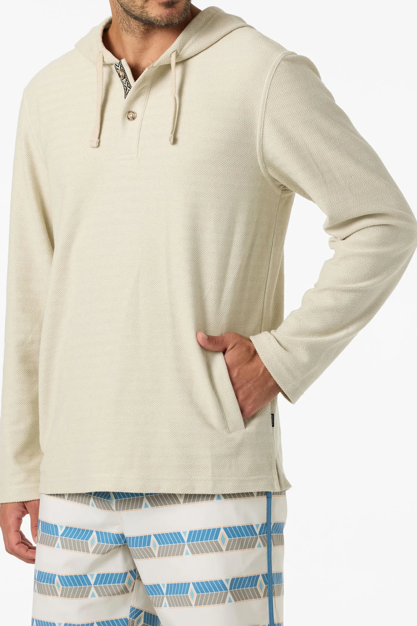 Bavaro Solid Poncho Pullover Fleece