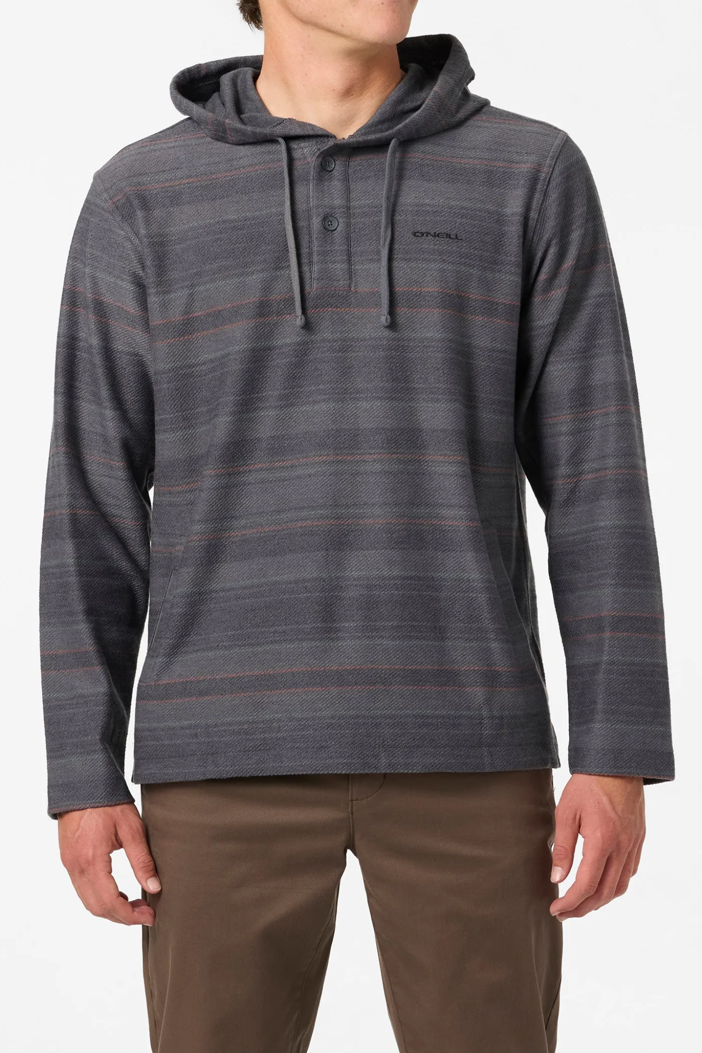 Bavaro Stripe Poncho Pullover Fleece