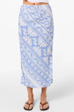 Bellamy Abstract Midi Skirt