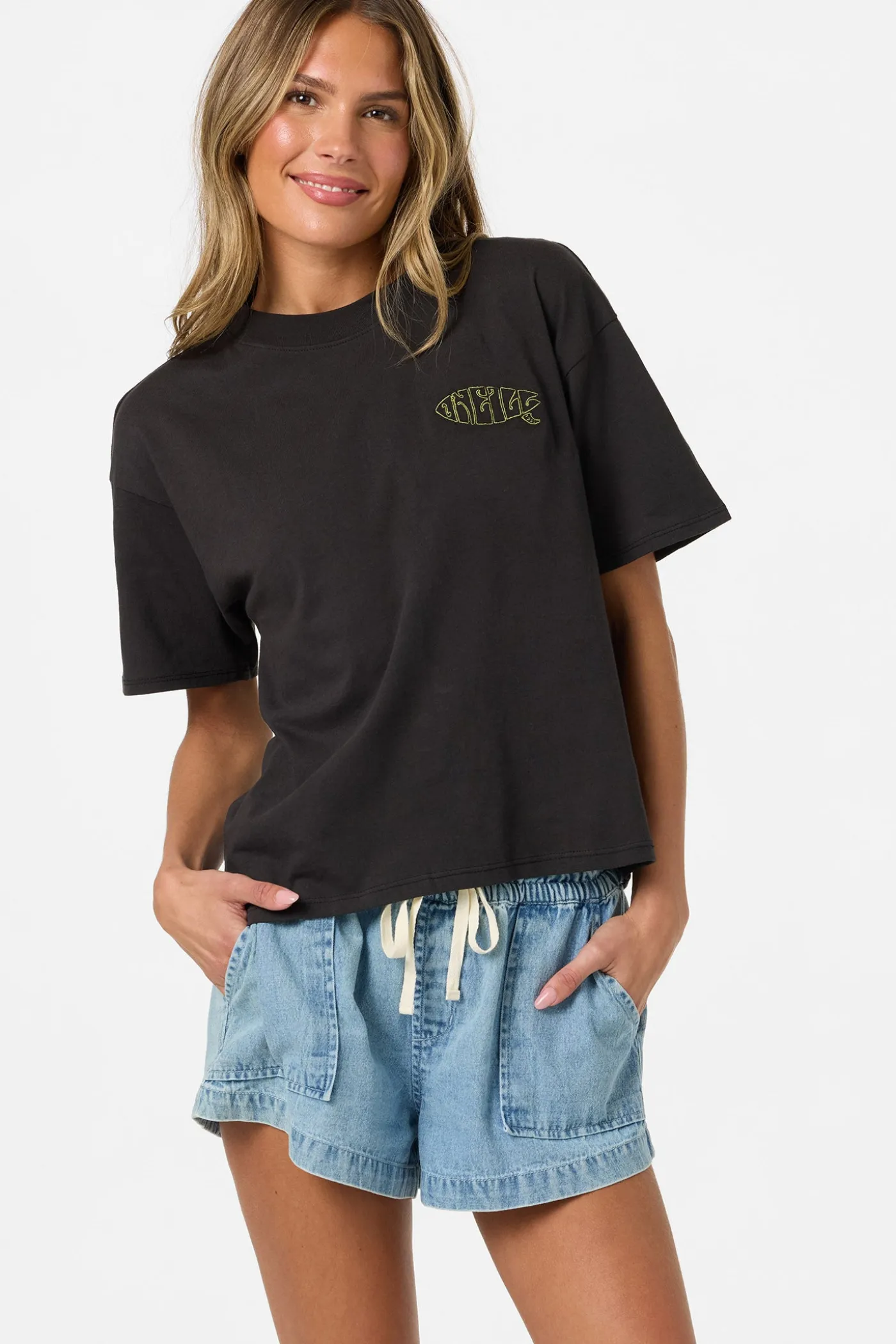 Board Embroidered Easy Tee