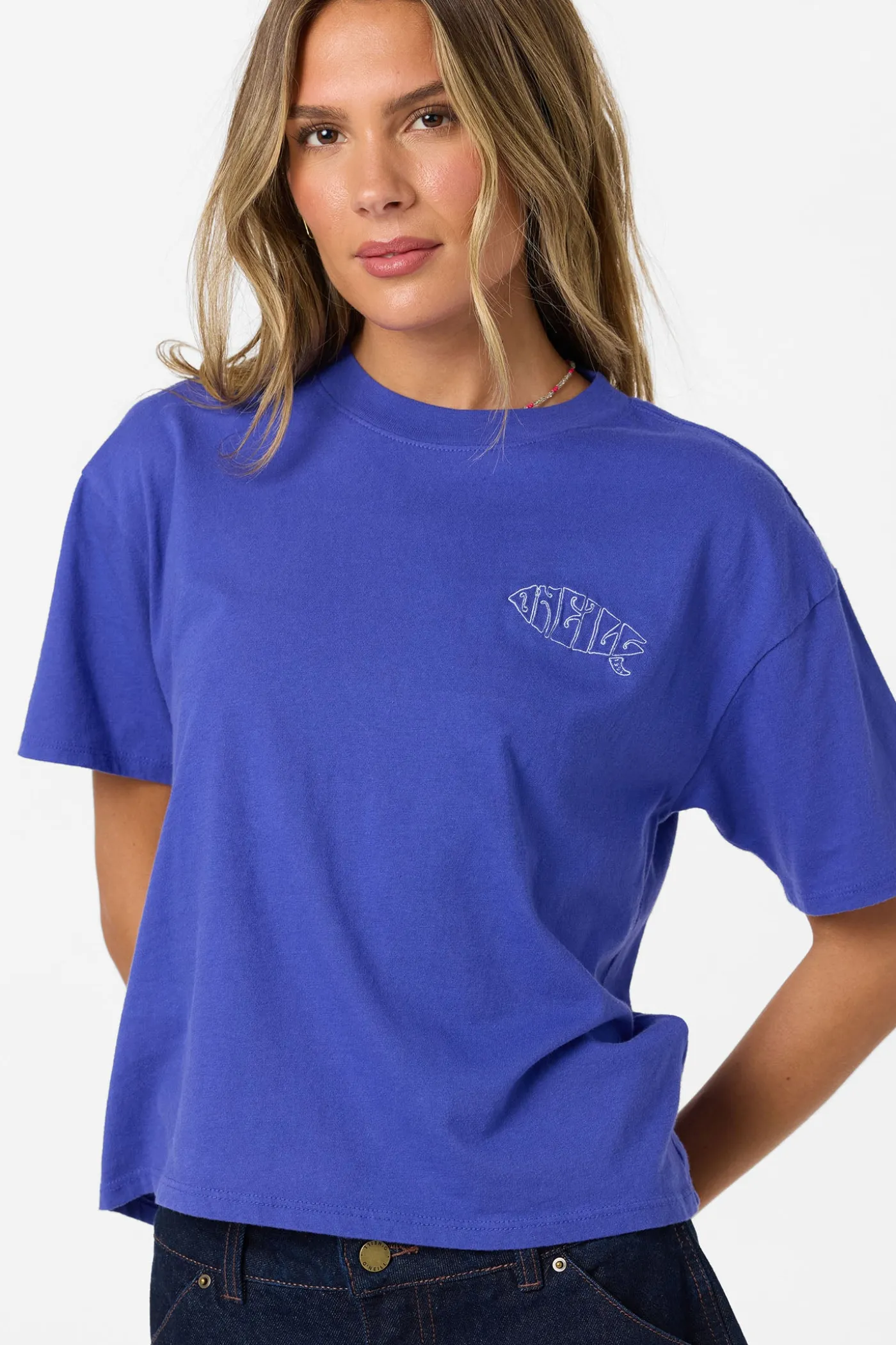 Board Embroidered Easy Tee