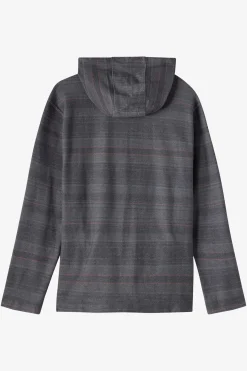 Boy's Bavaro Stripe Poncho Pullover Fleece