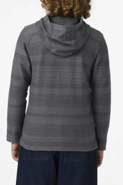Boy's Bavaro Stripe Poncho Pullover Fleece