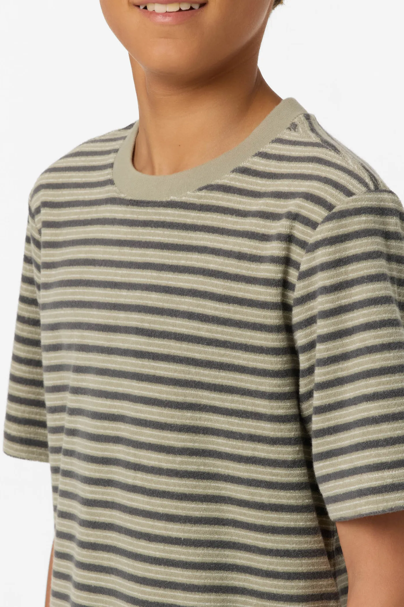 Boy's Frontiers Striped Tee