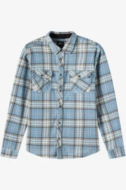 Boy's Glacier Plaid Superfleece Long Sleeve Shirt