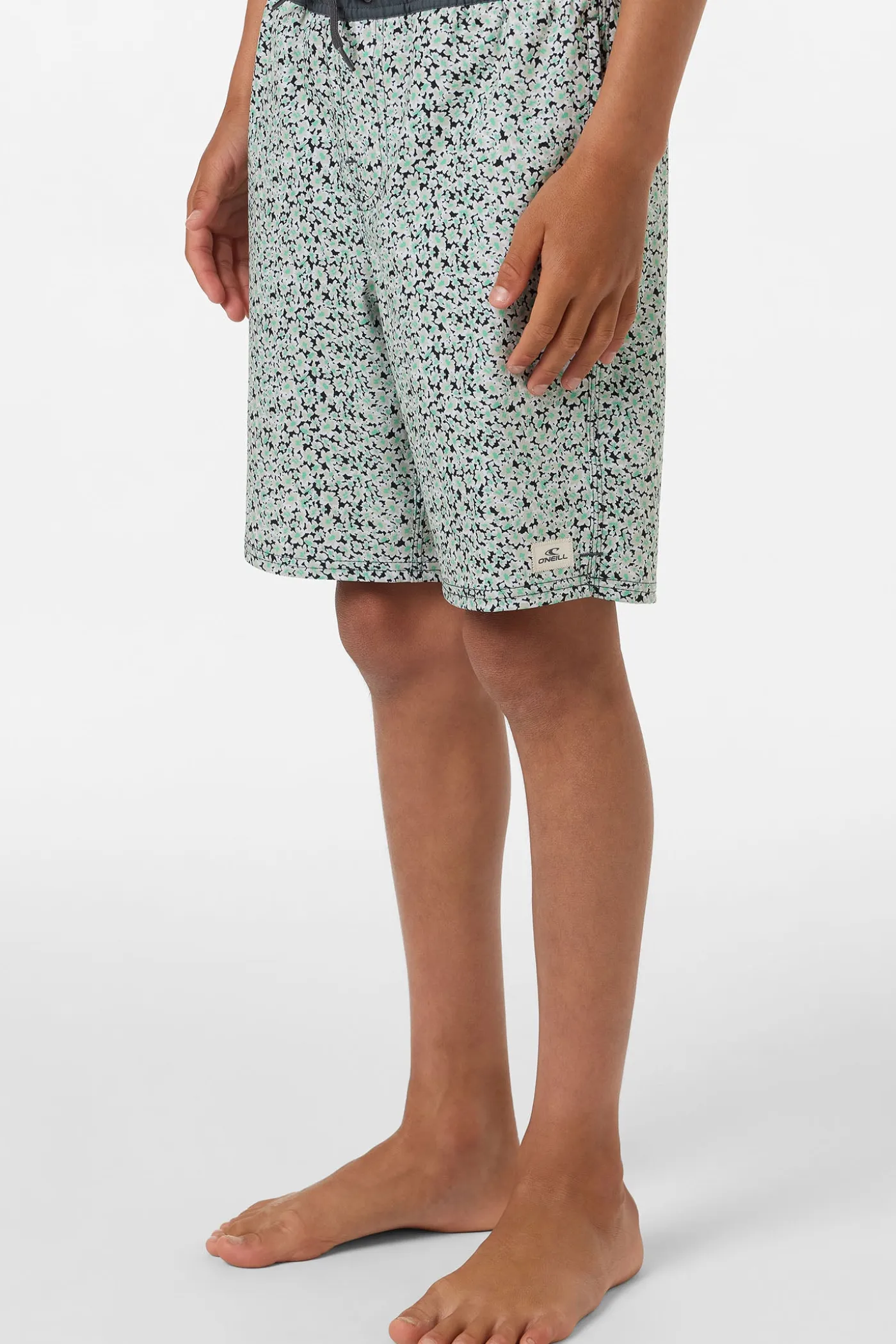 Boy's Hermosa Elastic Waist Lined 16" Swim Trunks