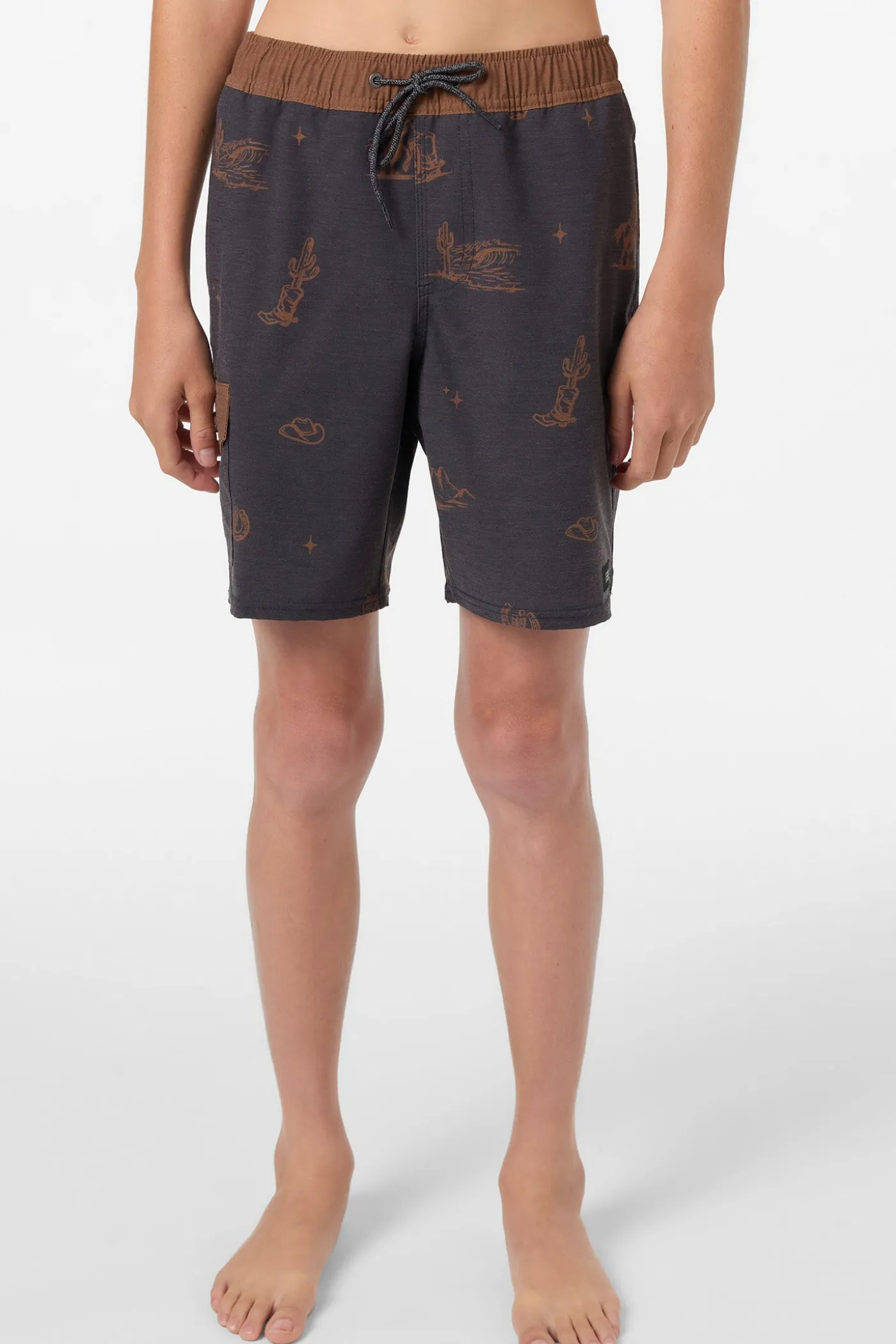 Boy's Hermosa Retro 16" Swim Trunks
