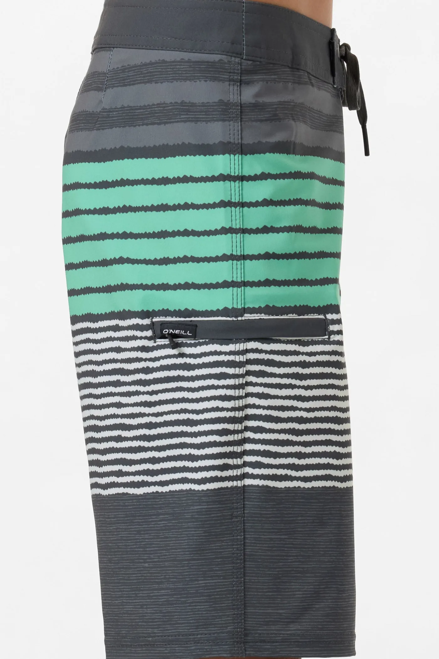 Boy's Hyperfreak Heat Stripe 17" Boardshorts