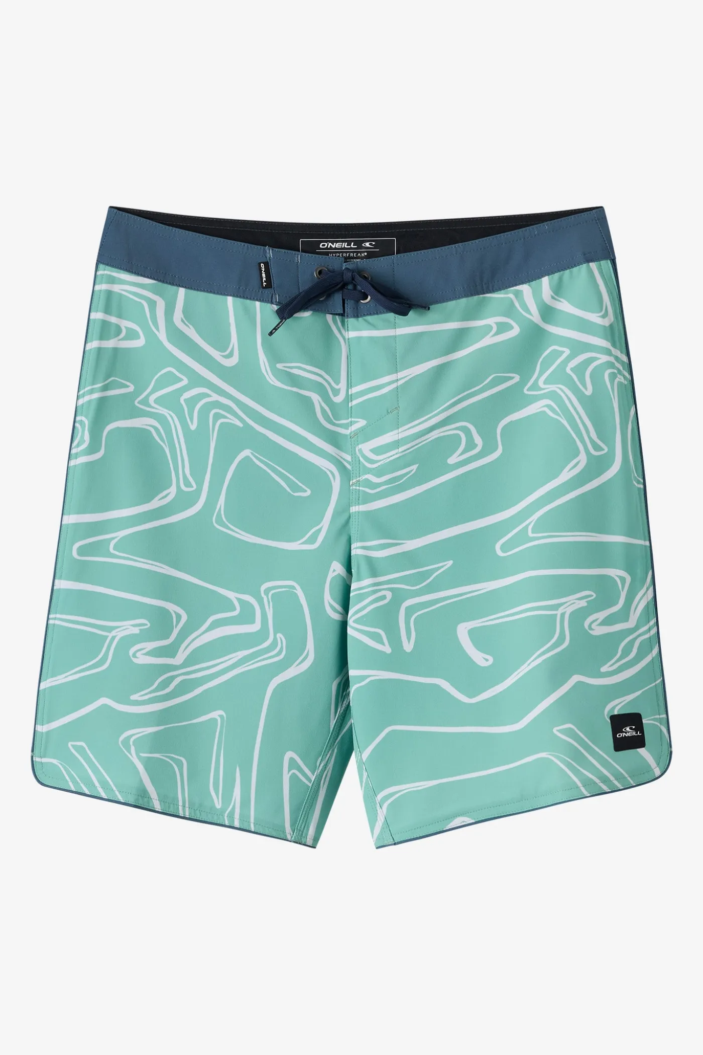 Boy's Hyperfreak Mysto Scallop 17" Boardshorts