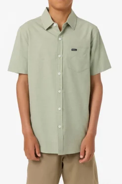 Boy's Light Check Standard Fit Woven Shirt