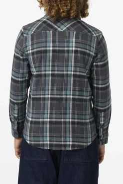 Boy's Redmond Plaid Flannel Long Sleeve Shirt