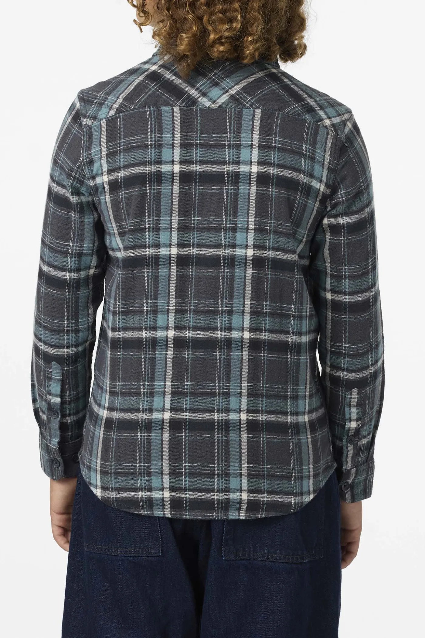 Boy's Redmond Plaid Flannel Long Sleeve Shirt