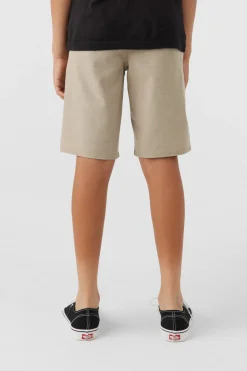 Boy's Reserve Light Check 18" Hybrid Shorts