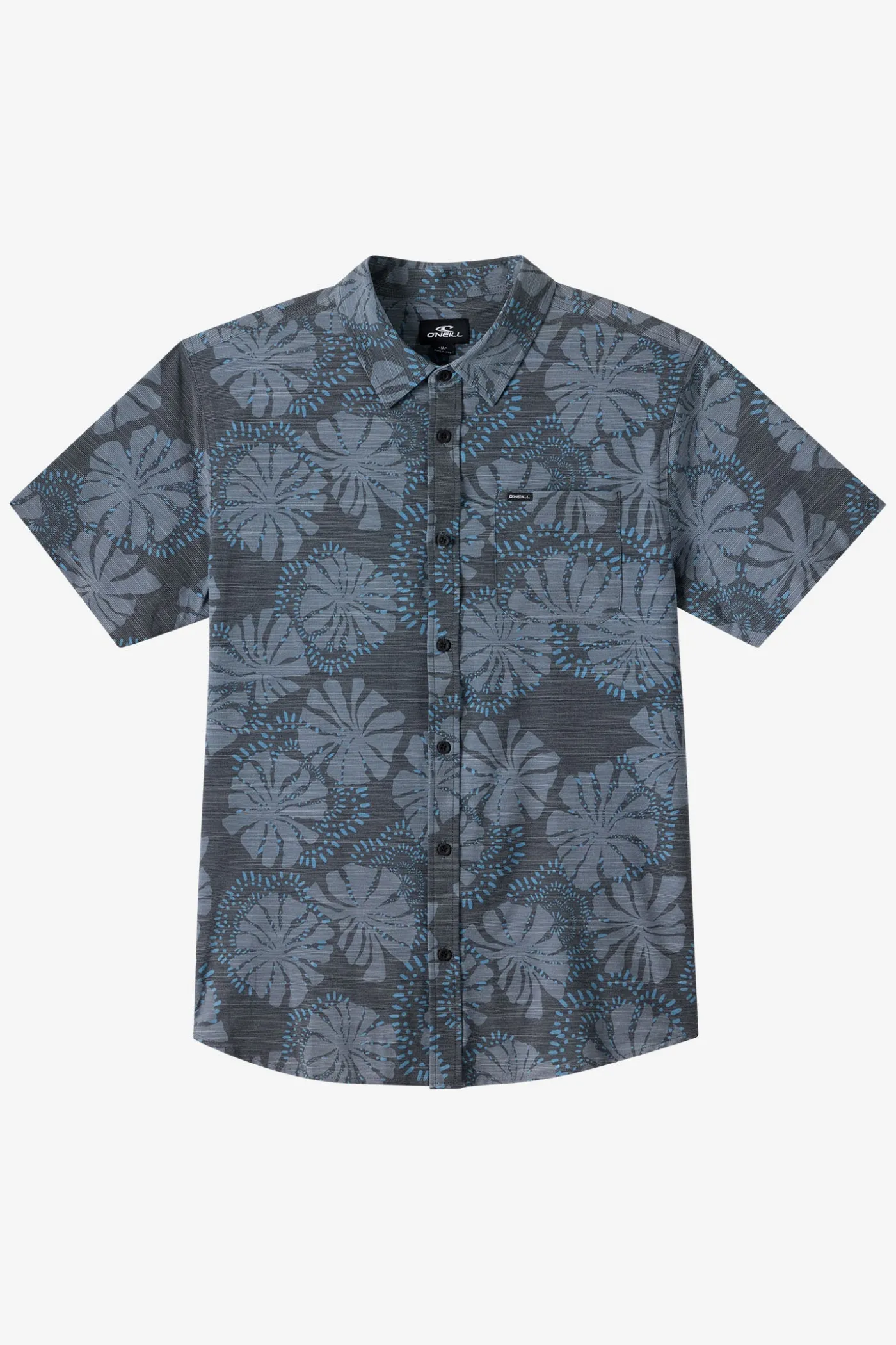 Boy's UPF Slub Standard Woven Shirt Button