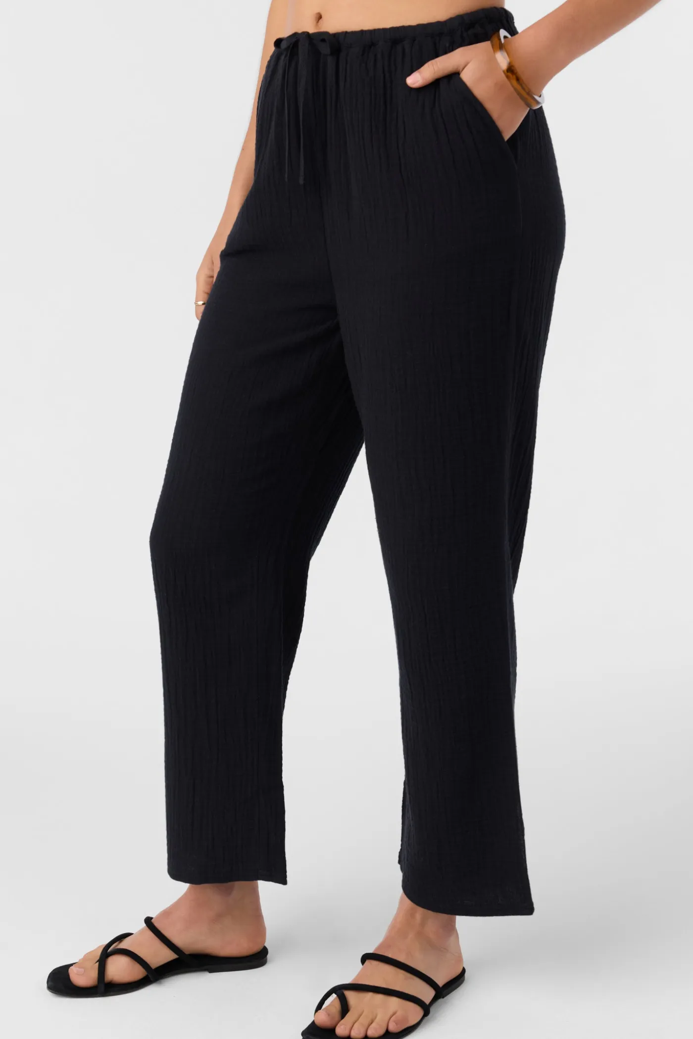 Brenda Crinkle Double Gauze Beach Pants