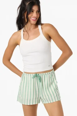 Brenda Stripe Beach Shorts