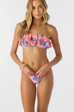 Cabana Floral Diaz Bandeau Top