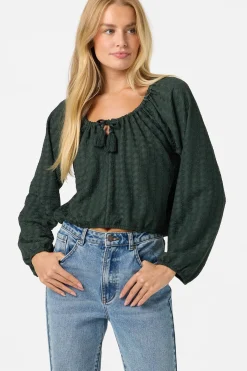 Cami Knit Long Sleeve Top