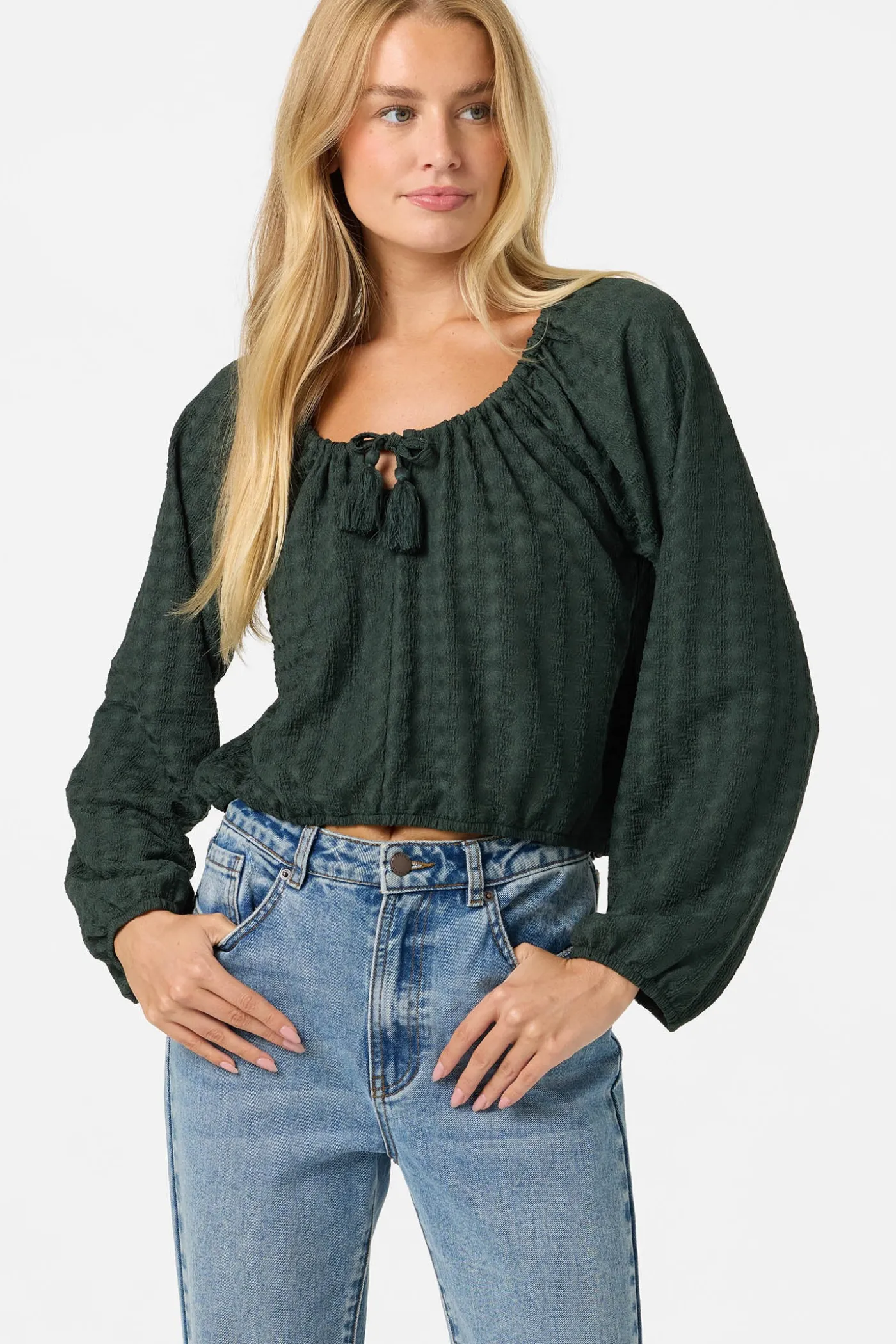 Cami Knit Long Sleeve Top