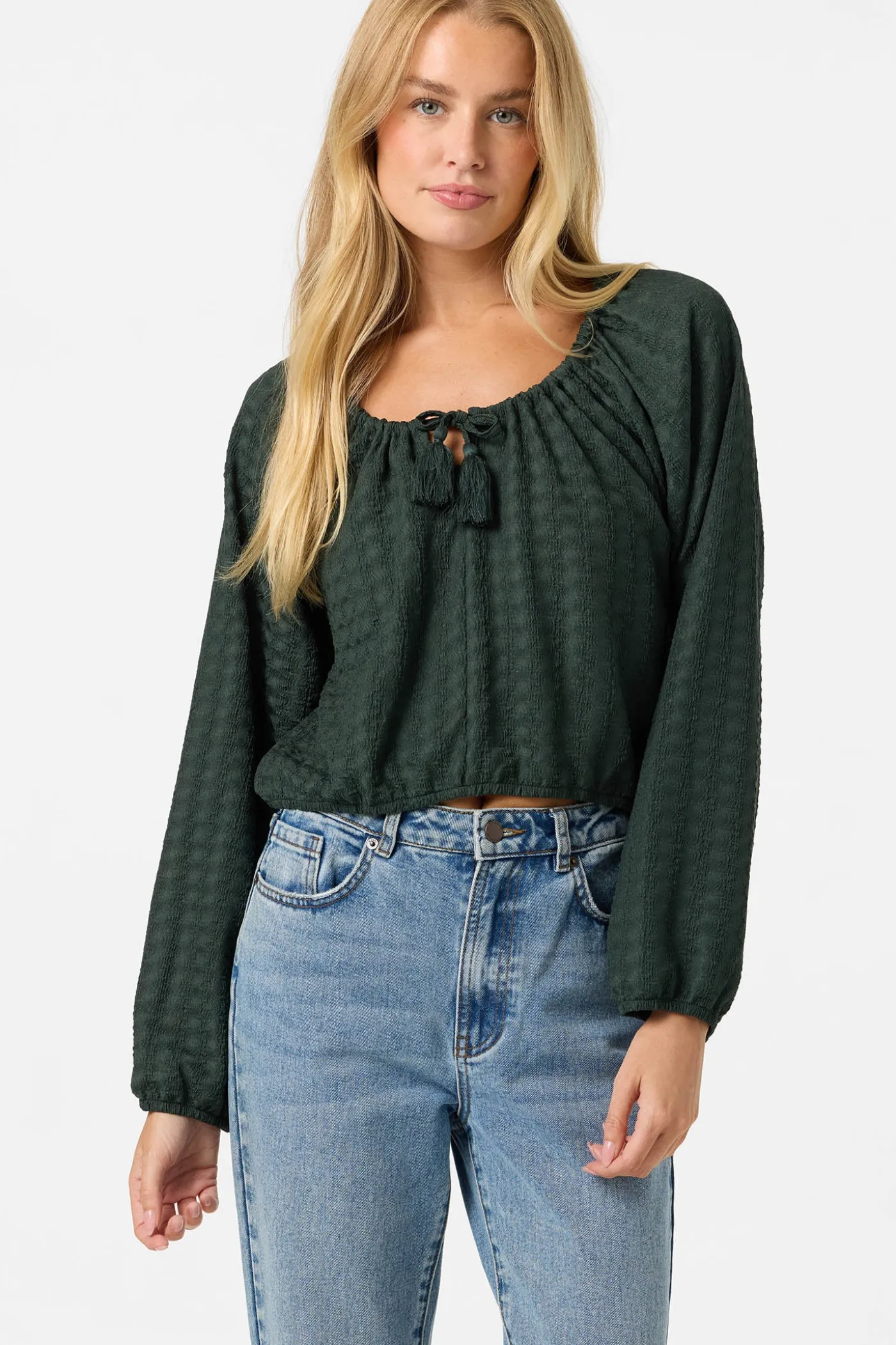 Cami Knit Long Sleeve Top