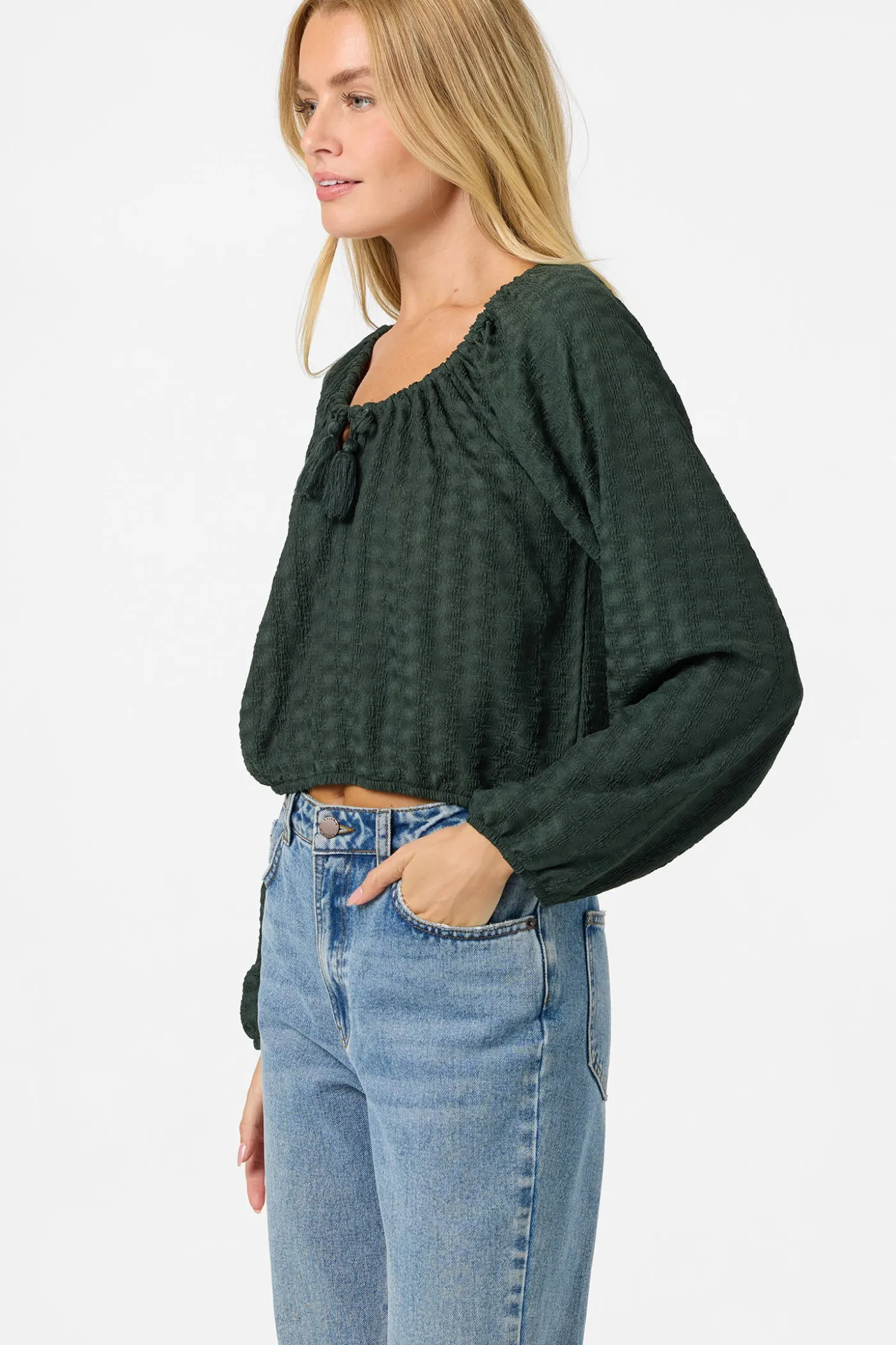 Cami Knit Long Sleeve Top
