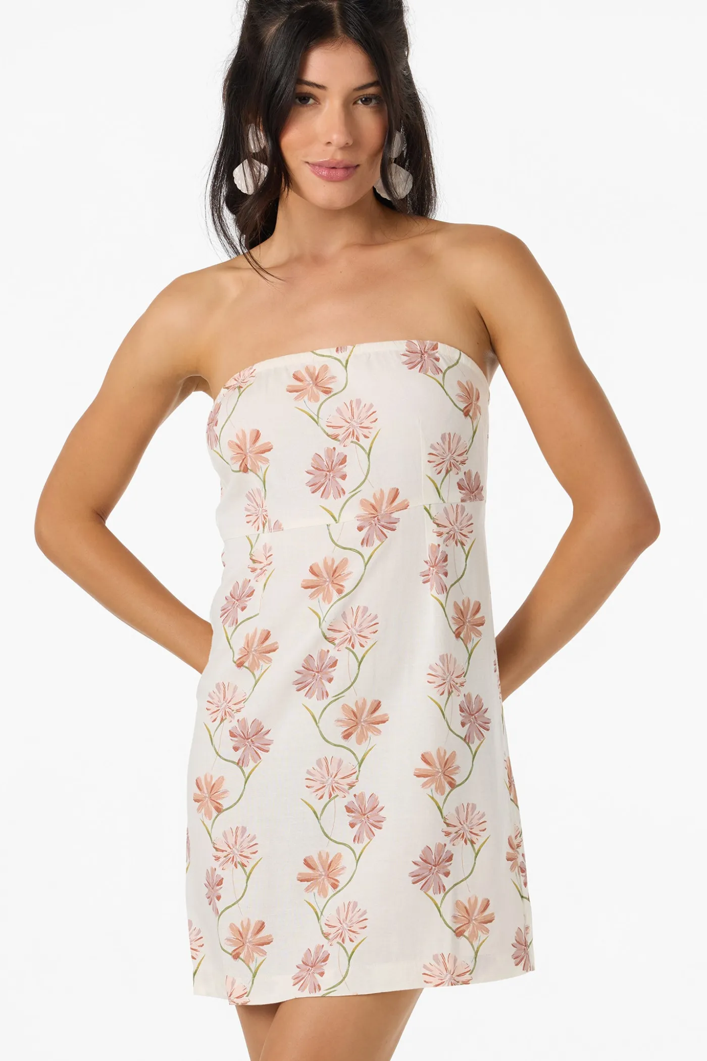 Cassie Ivy Floral Mini Dress