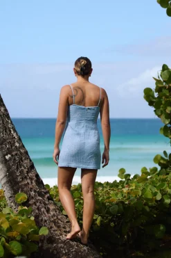 Cassie Monstera Short Dress