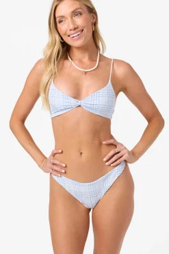 Catamaran Plaid Malibu Bralette Top