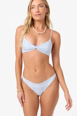 Catamaran Plaid Malibu Bralette Top