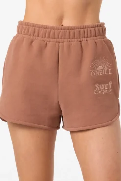 Chore Break Scallop Fleece Lounge Shorts