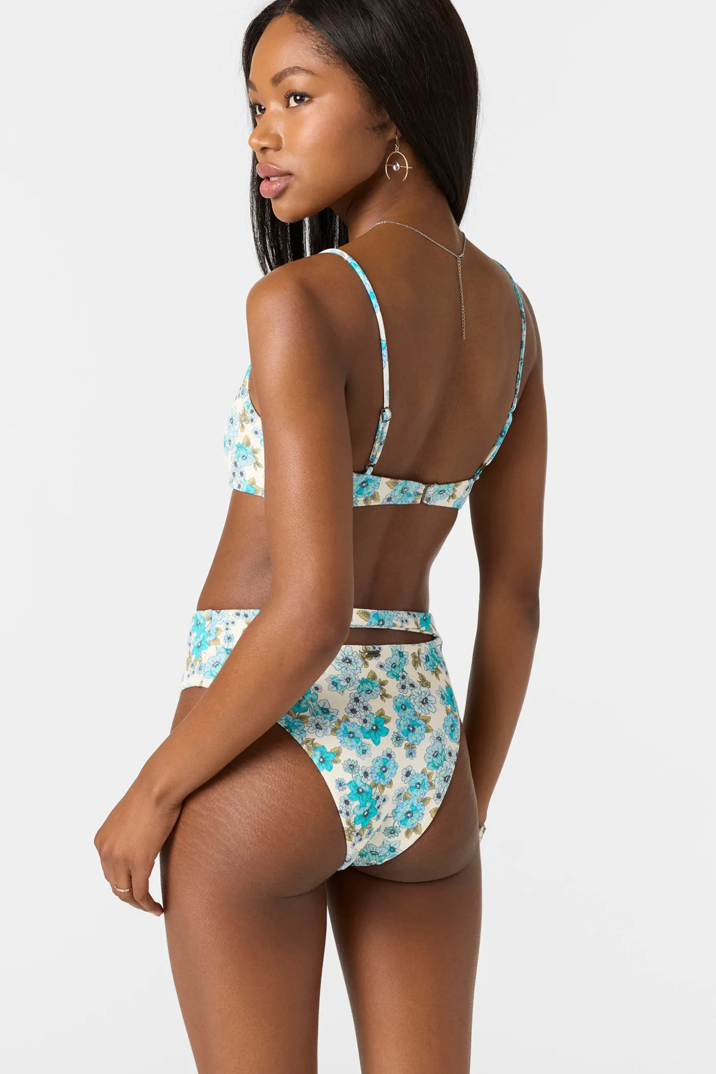 Coastal Floral Malibu Top