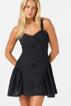 Conor Sunshine Eyelet Mini Dress