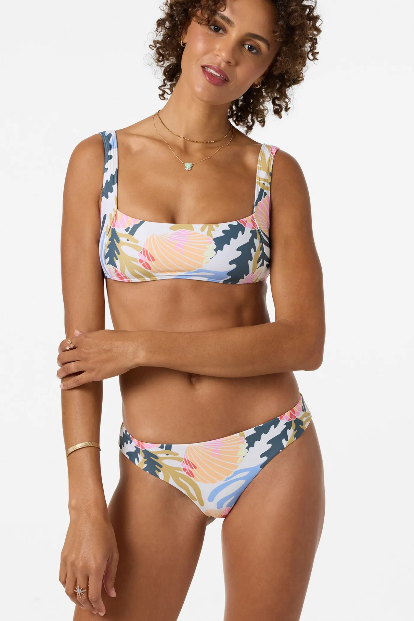 Cora Geo Comber Mid Rise Medium Bottoms