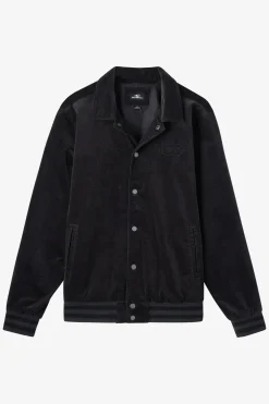 Cowell Cord Bomber Varsity Jacket