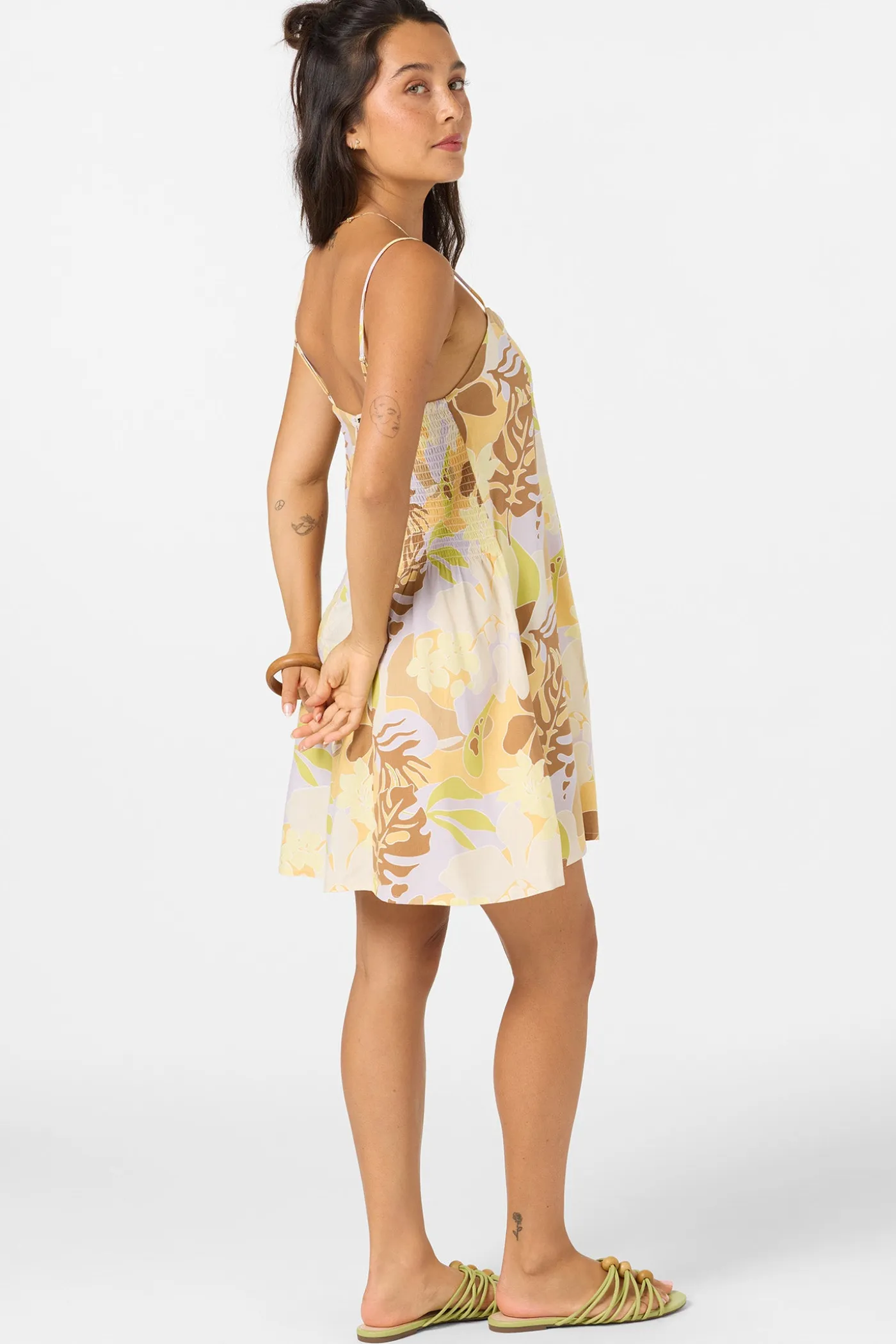 Darcy Leah Tropical Mini Dress