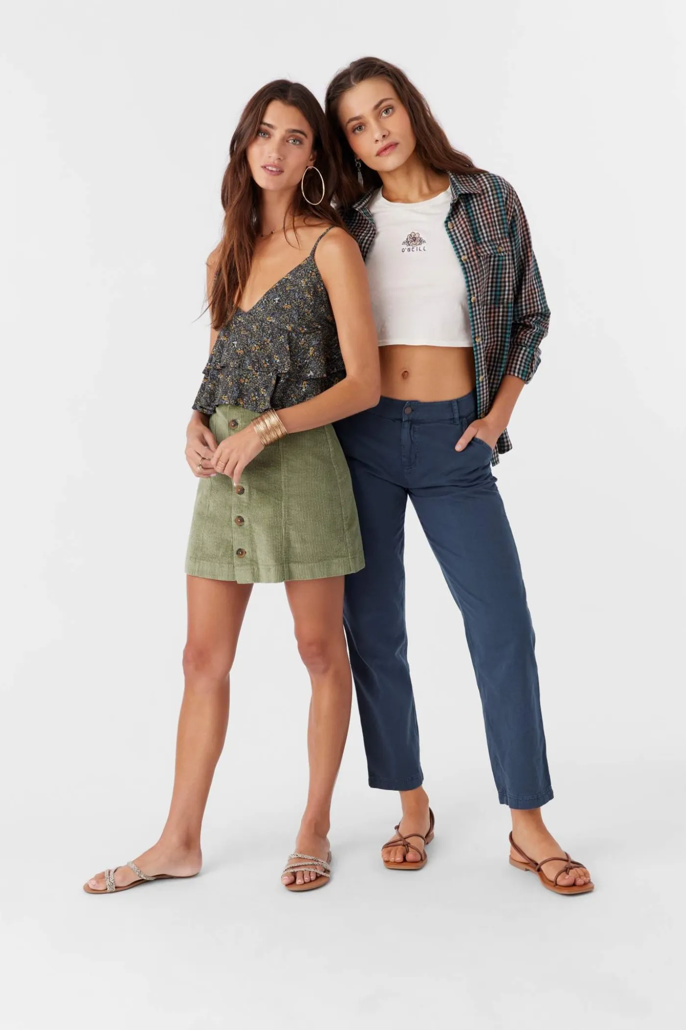 Delilah Corduroy Mini Skirt