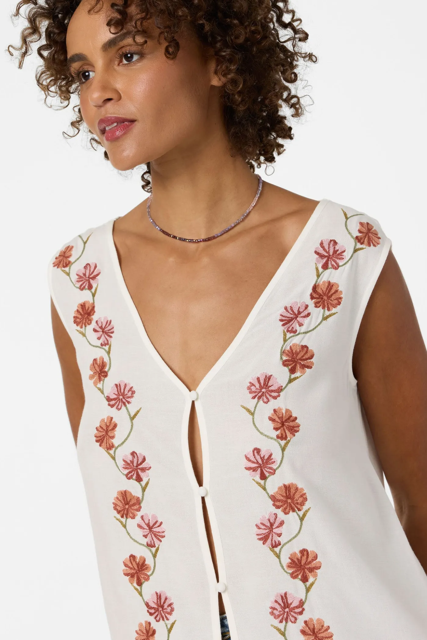 Farren Floral Top