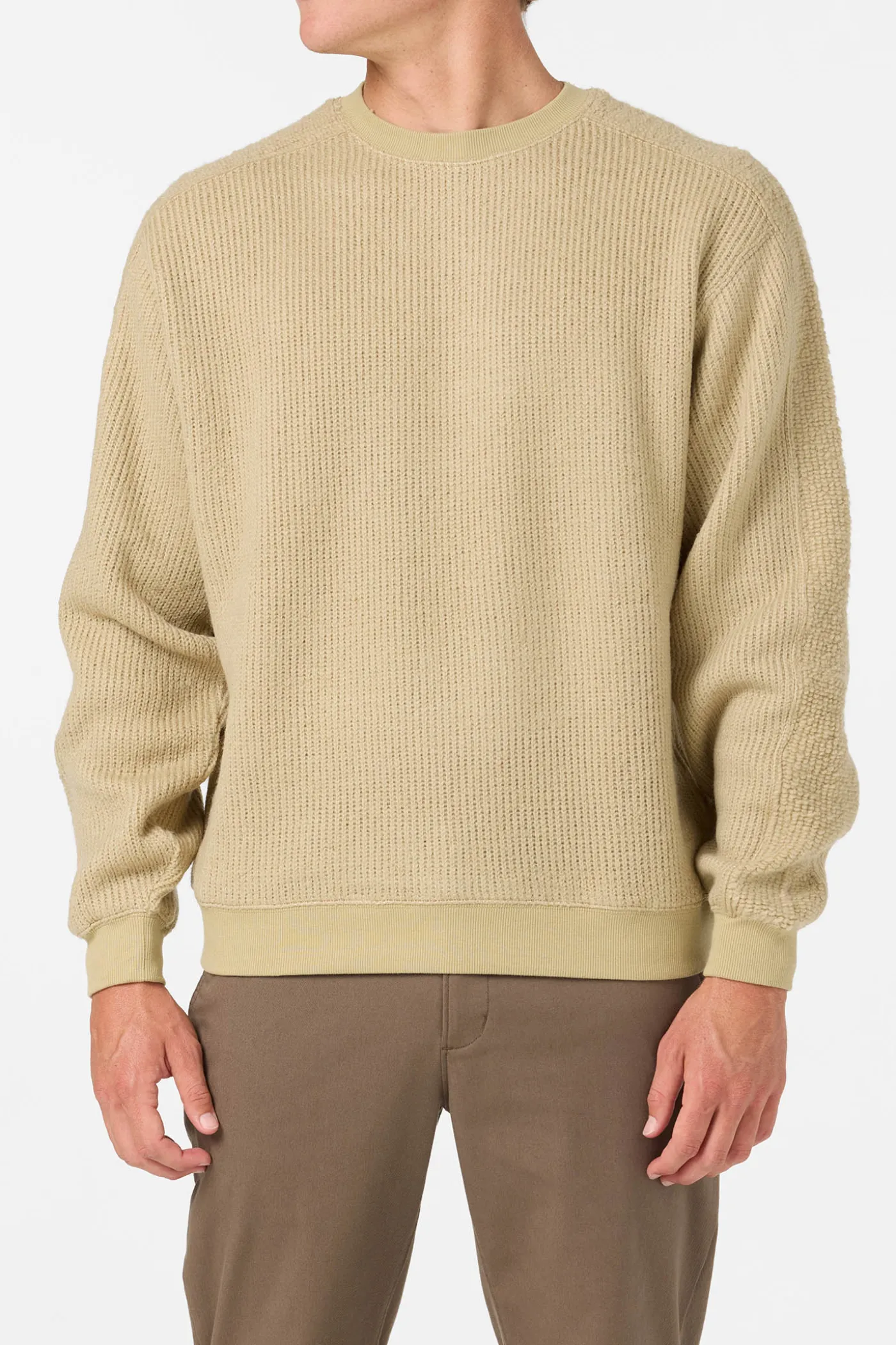 Fuzzy Box Crew Neck Fleece