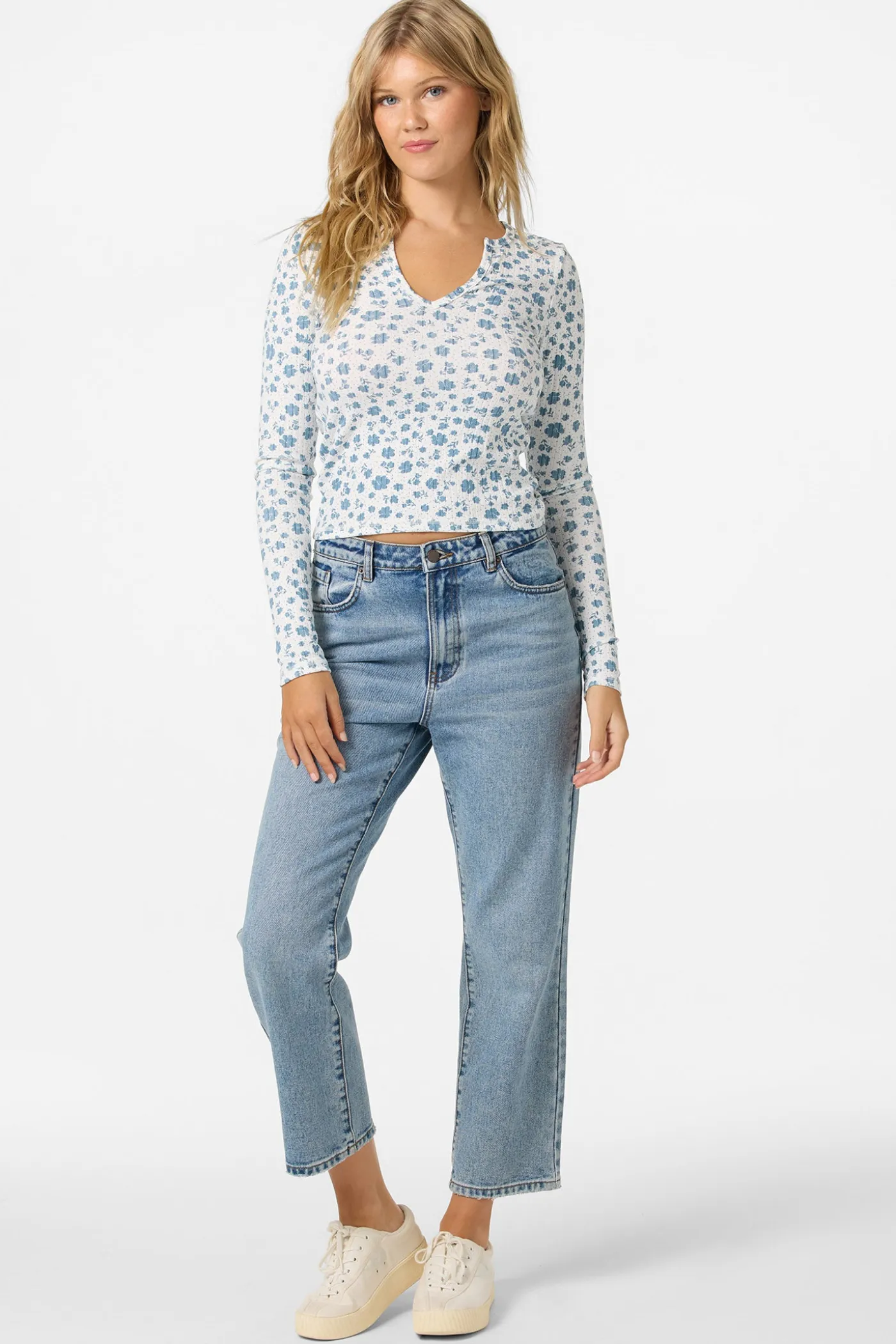 Gaia Primrose Long Sleeve Top