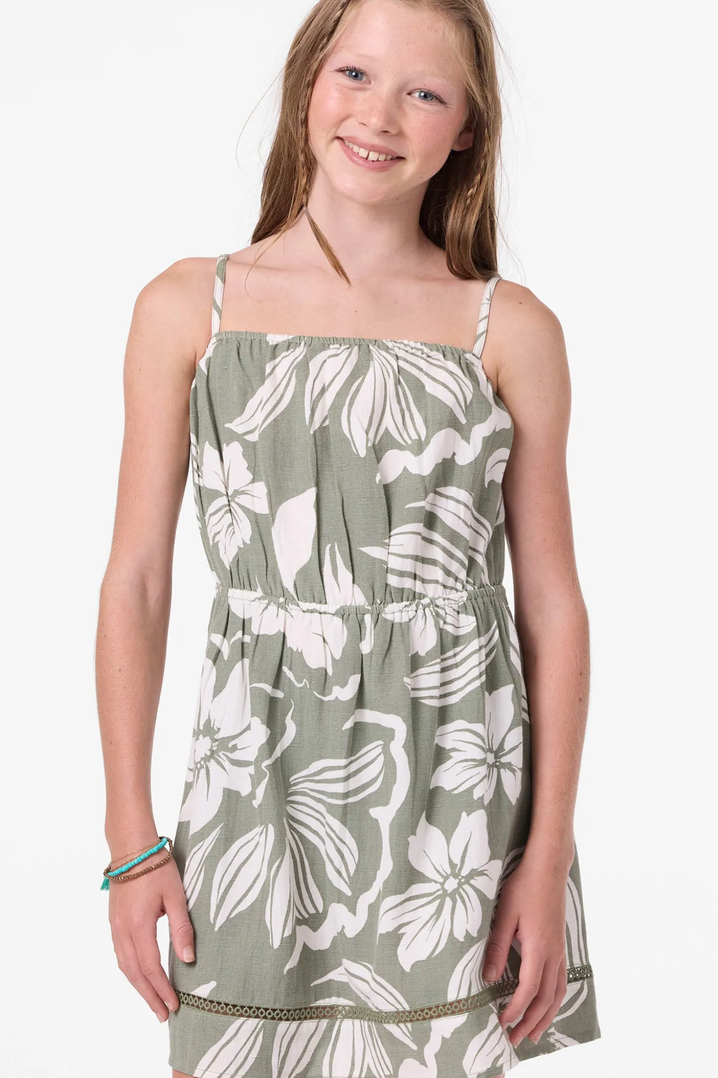 Girl's Alden Floral Mini Dress