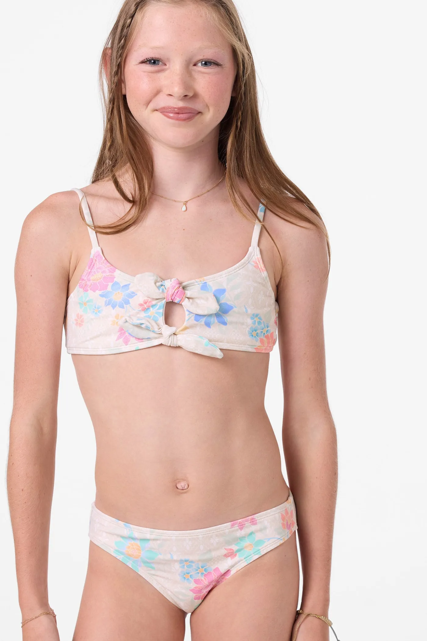 Girl's Bali Floral Hanky Set