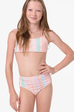 Girl's Bali Floral Revo Tie Back Bralette Set