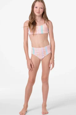 Girl's Bali Floral Revo Tie Back Bralette Set