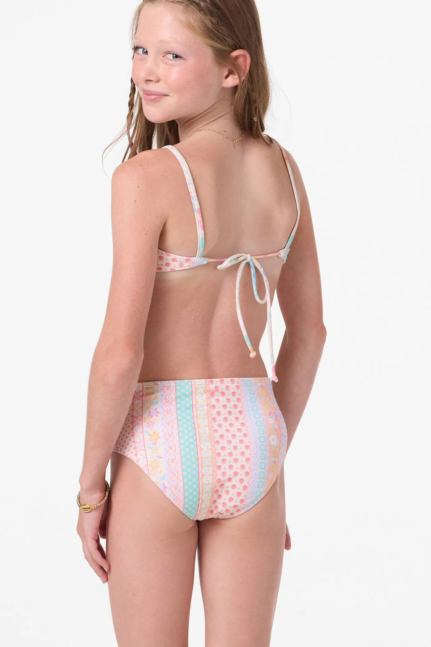 Girl's Bali Floral Revo Tie Back Bralette Set