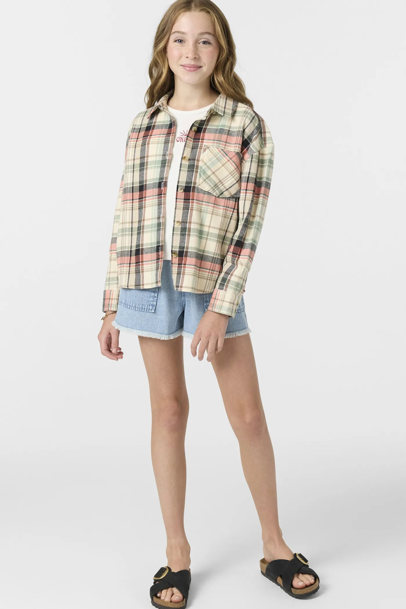 Girl's Leslye Long Sleeve Top